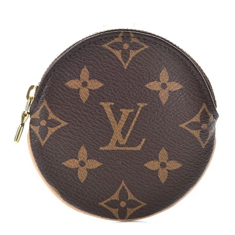 circle louis vuitton coin purse|Louis Vuitton small round purse.